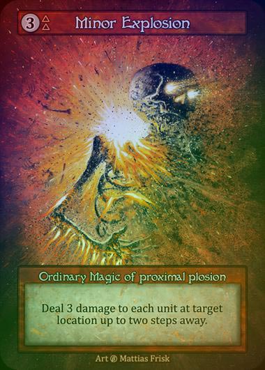 【FOIL】[Fire] Minor Explosion [beta-Ordinary]